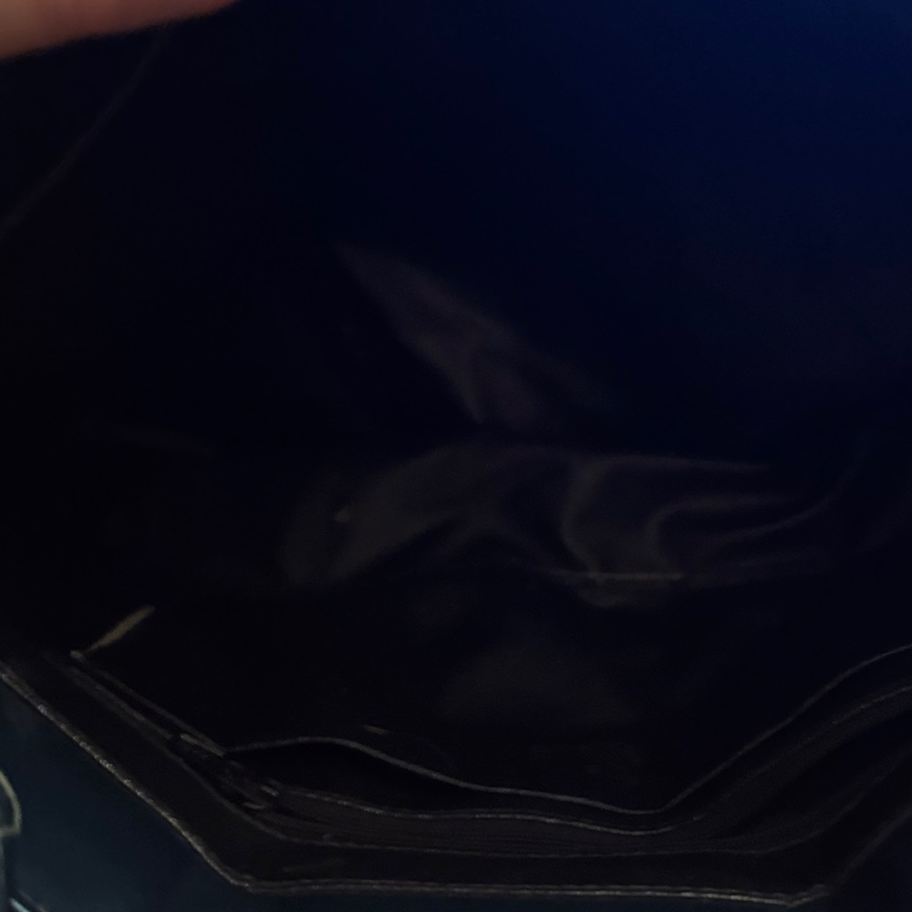 Vintage Navy Python Shoulder Bag - Classic Women'… - image 7